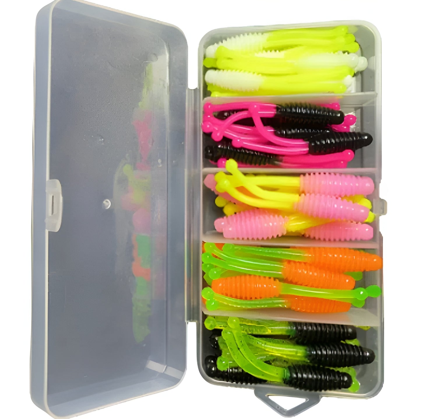 50 Piece Swimbait Crappie Panfish Bulk Fishing Lures