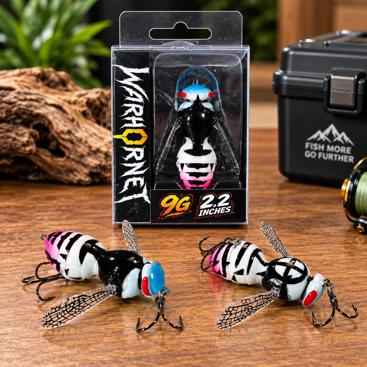 WARHORNET Topwater Wasp Fishing Lure