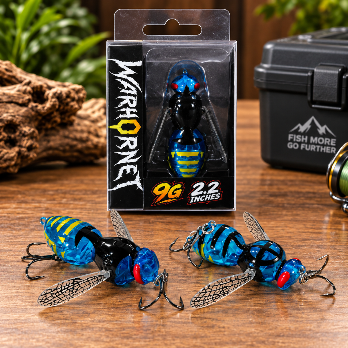 WARHORNET Topwater Wasp Fishing Lure