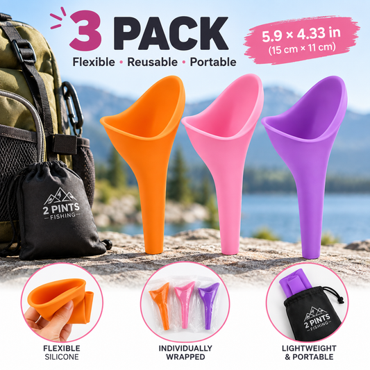 Female Outdoor Hygienic Funnel - 3 Pack