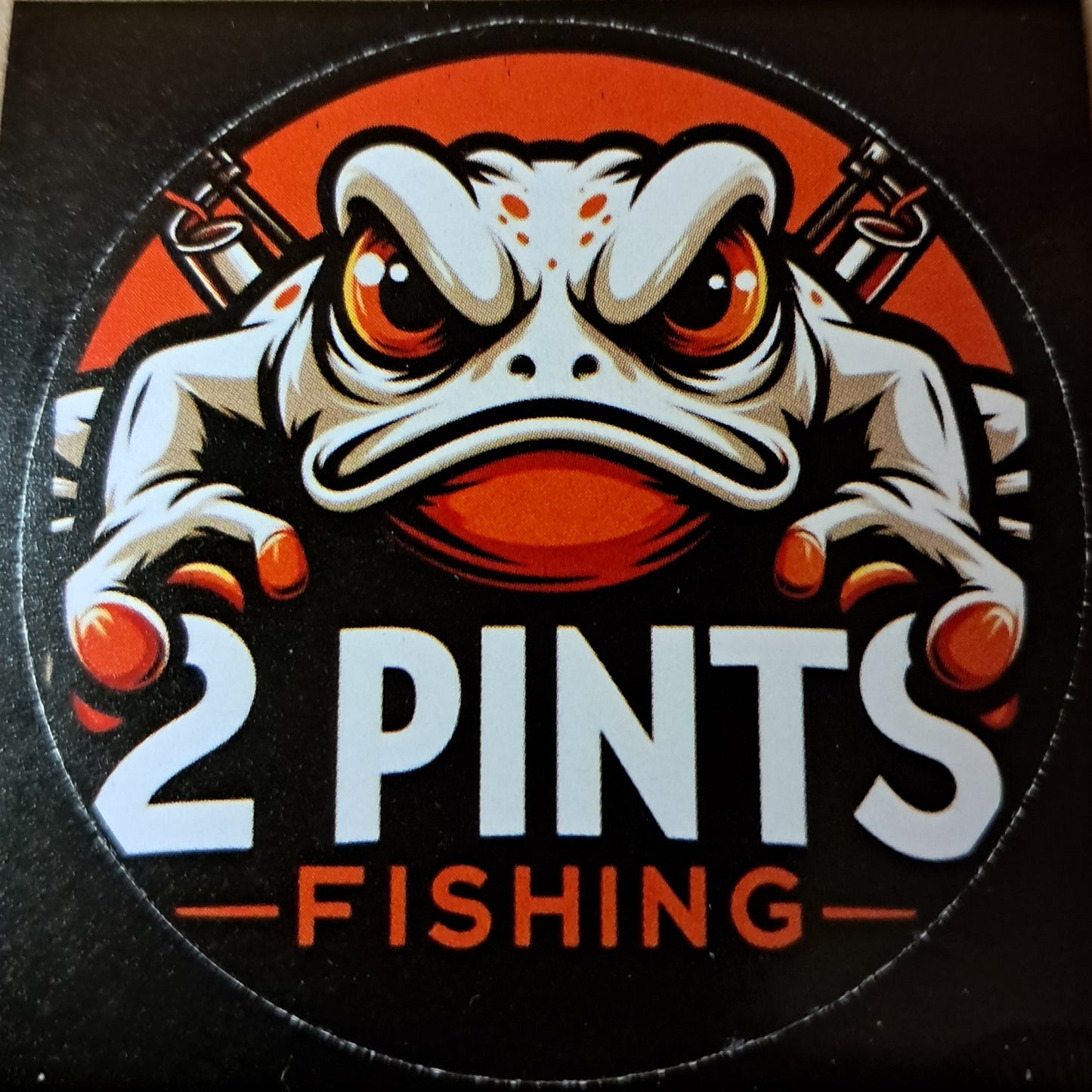 9 Pack Stickers - First Edition 2 Pints Fishing Stickers 2 inch