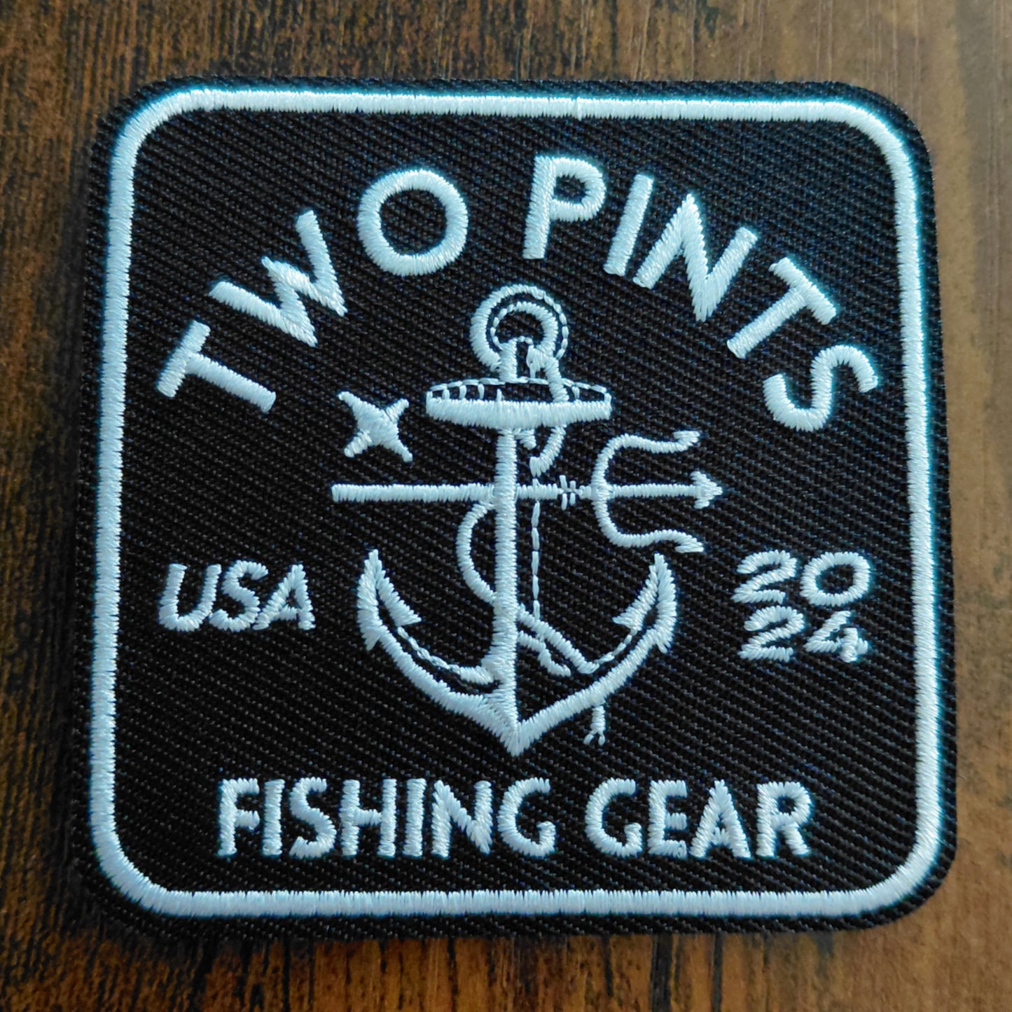 Limited Release 1st Edition - Tactical Fishing Velcro Patch - Full Embroidery with Hook and Loop Backing