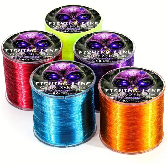 HiVis Mono Quality Fishing Line 500m