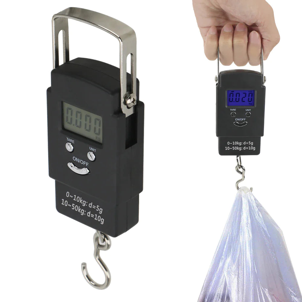 100Lb Portable Fish Scale Digital LCD