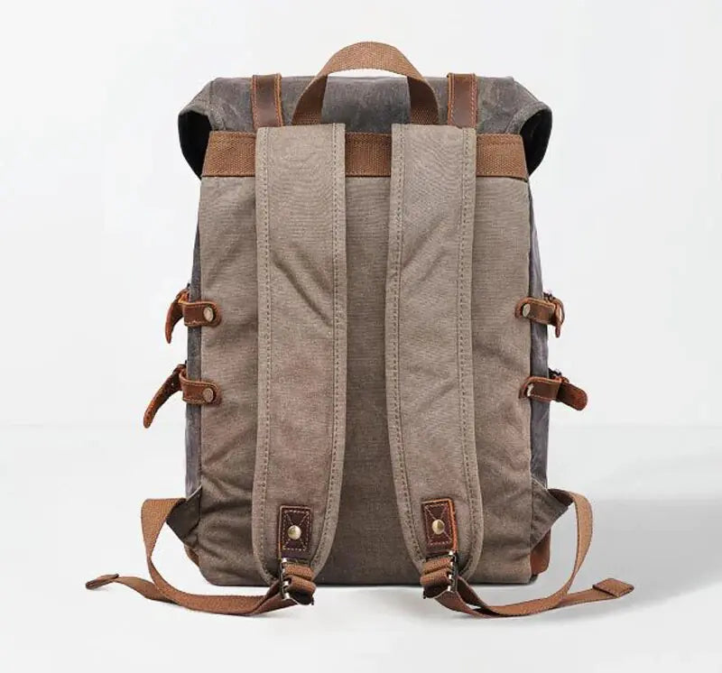 Waterproof Waxed Canvas Backpack