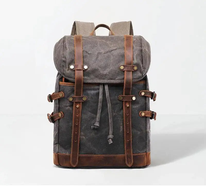 Waterproof Waxed Canvas Backpack