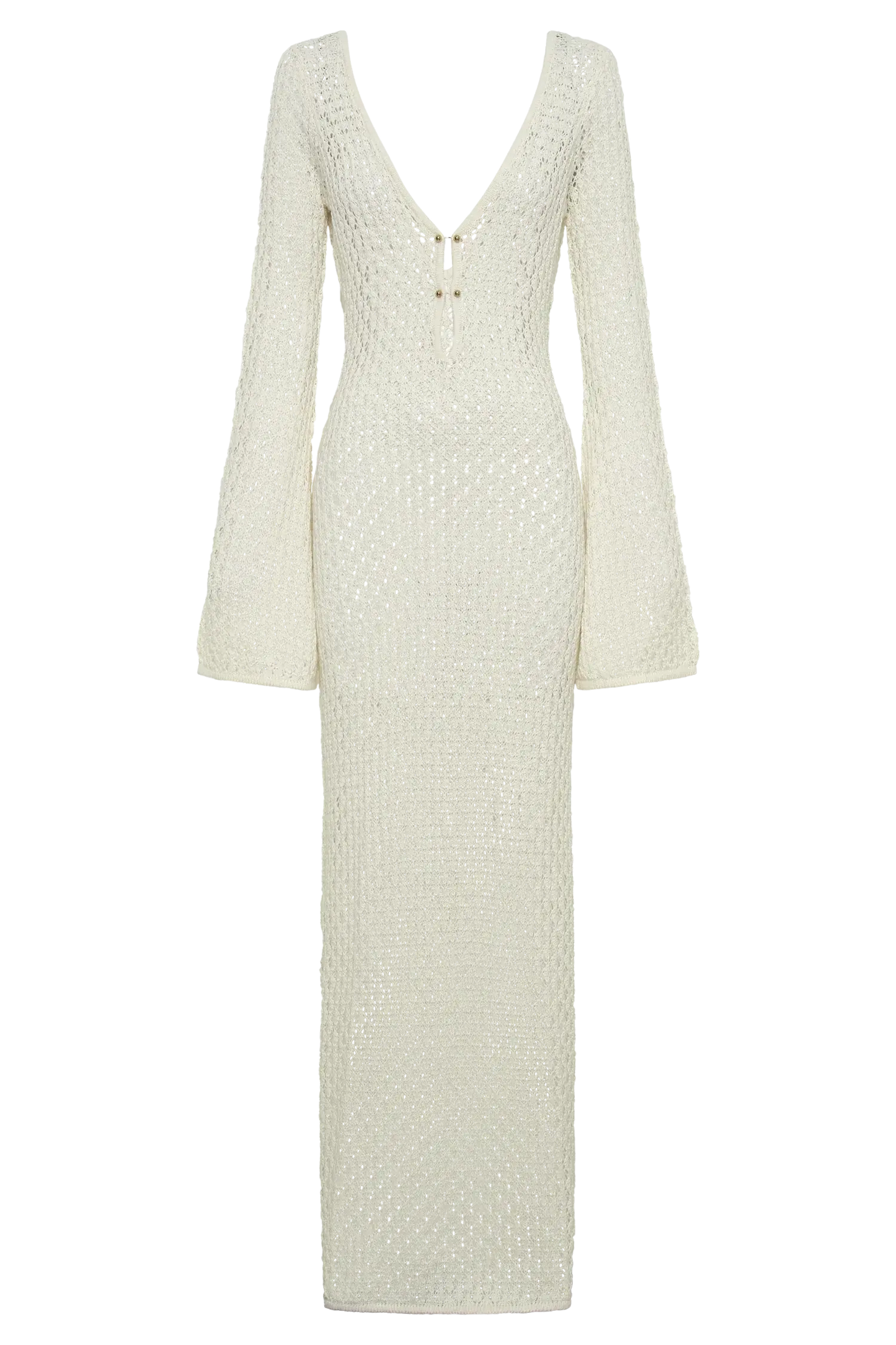 Sexy Women Long Knit Beach Dress